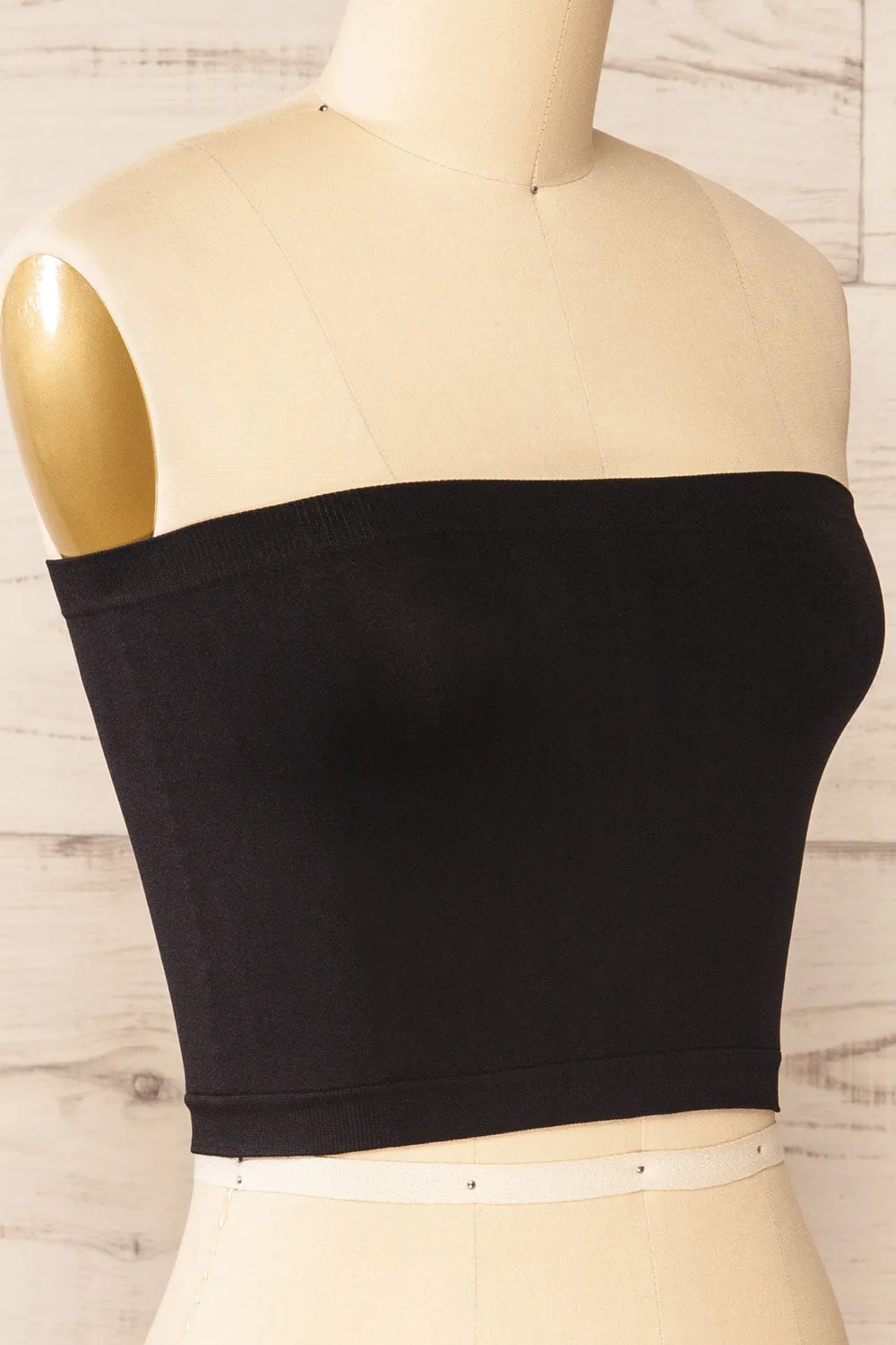 Dolna Black | Bandeau Top