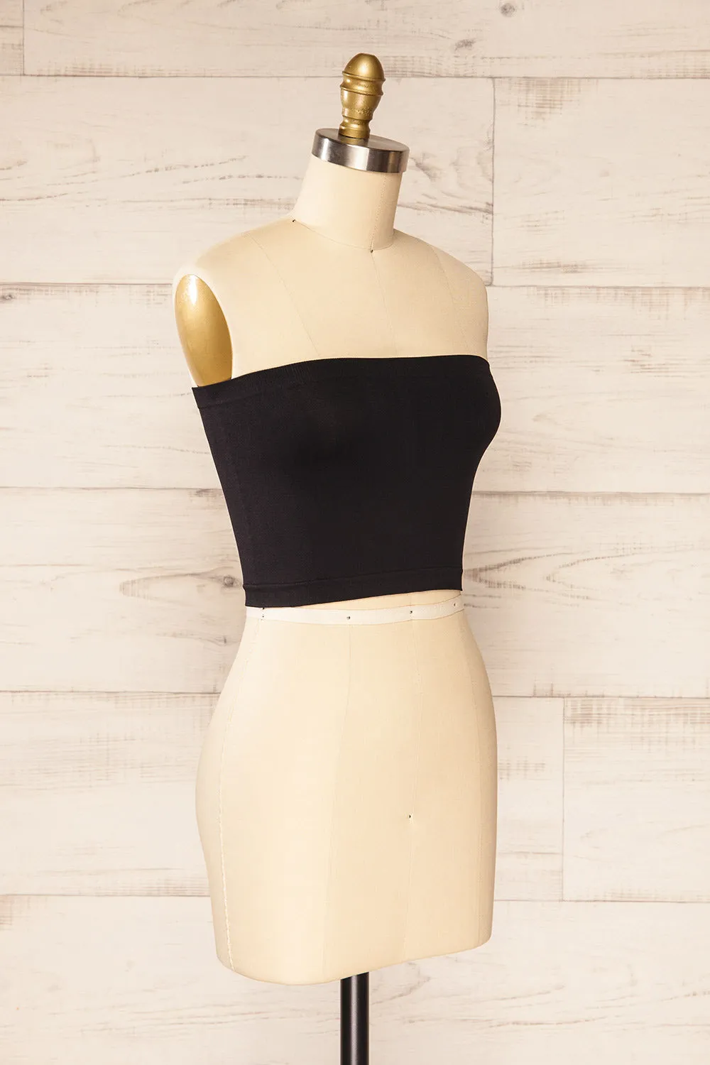 Dolna Black | Bandeau Top