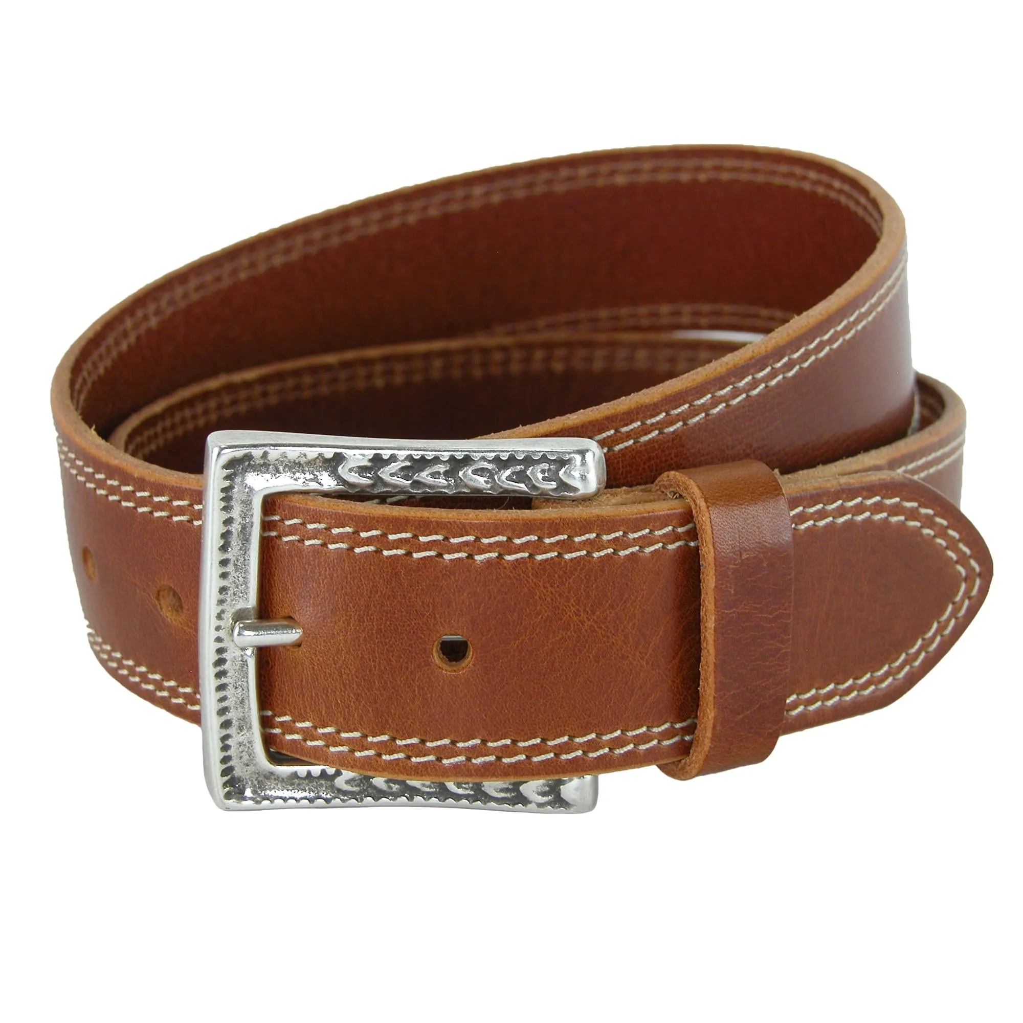 Douglas SoHo Casual Pull Up Leather Jean Belt
