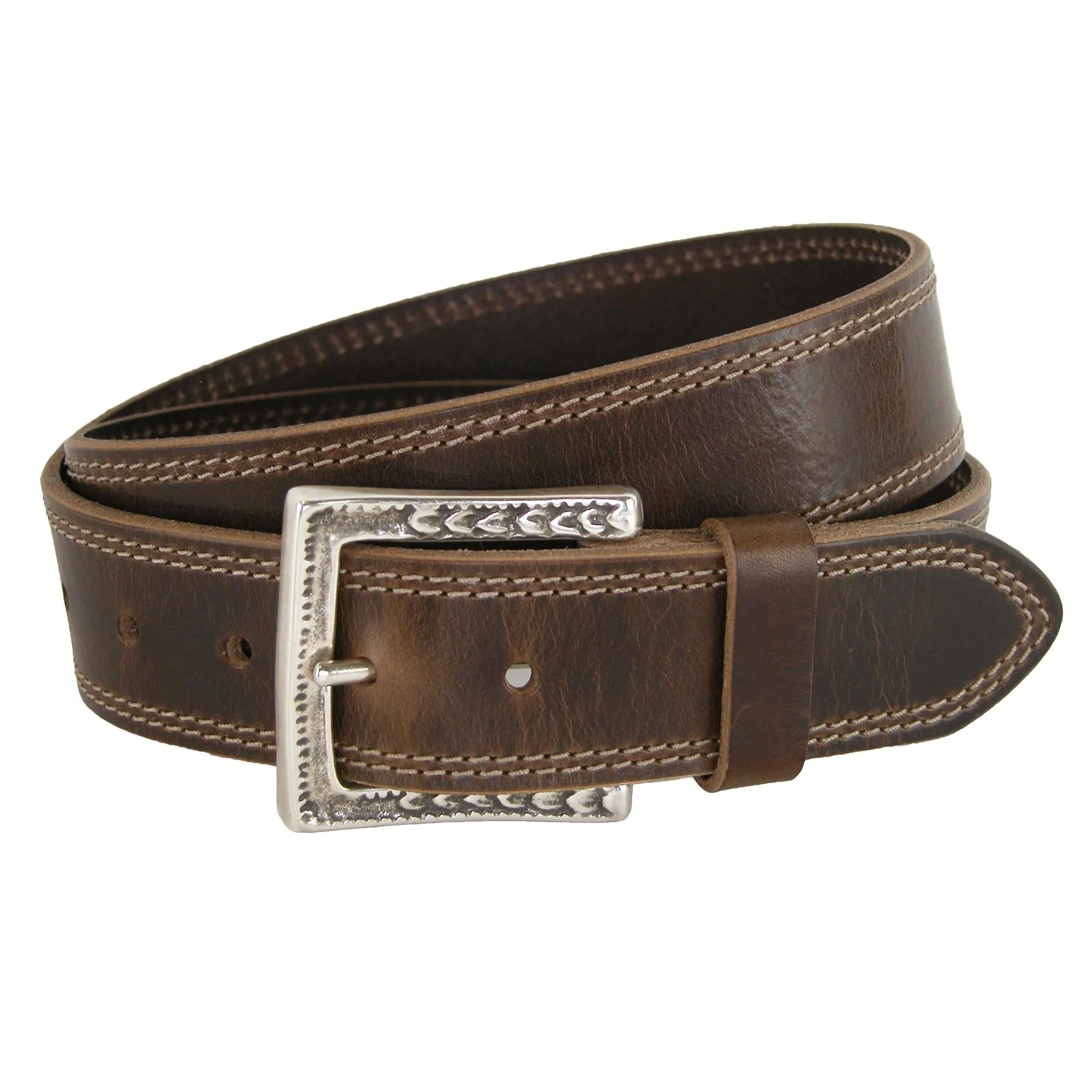 Douglas SoHo Casual Pull Up Leather Jean Belt