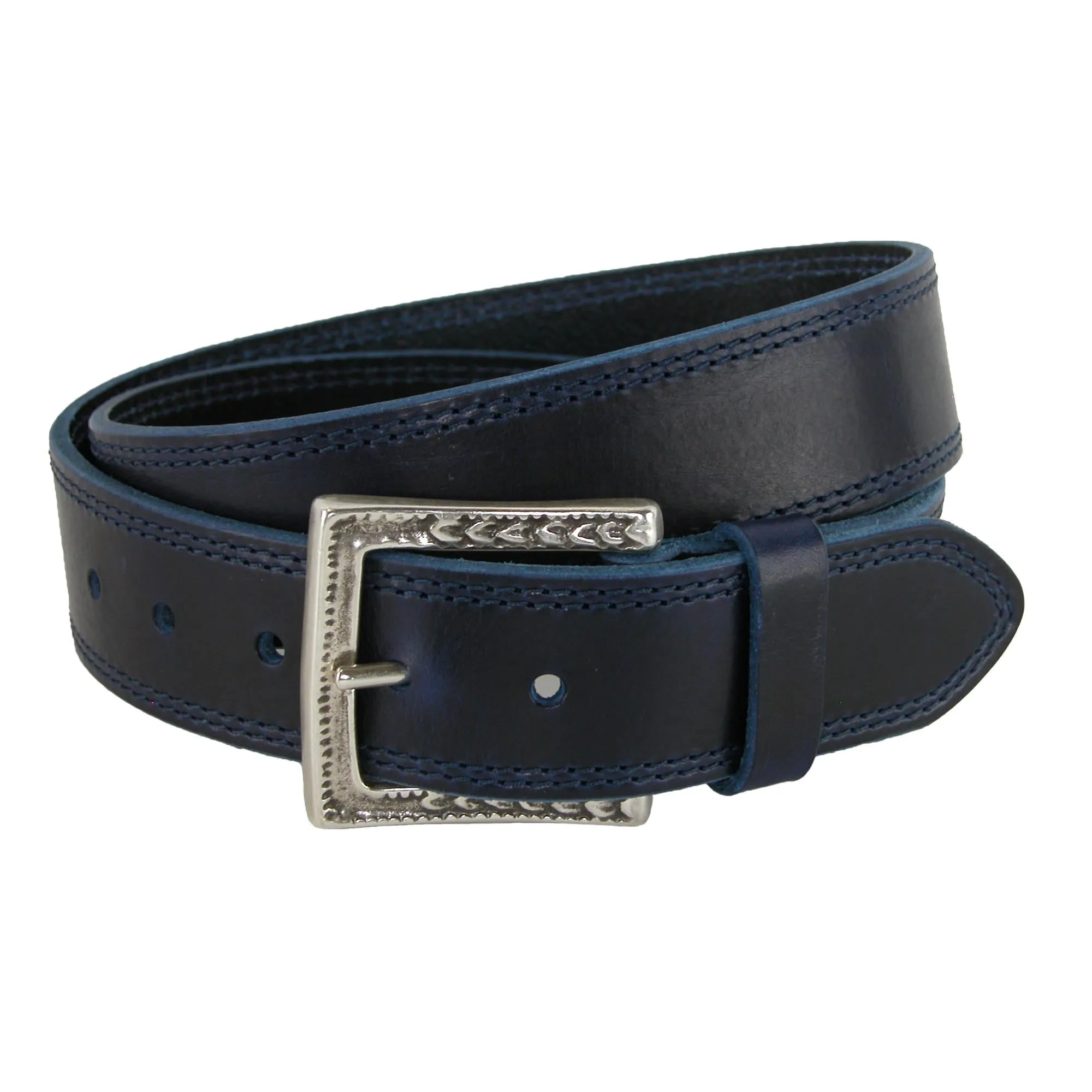 Douglas SoHo Casual Pull Up Leather Jean Belt