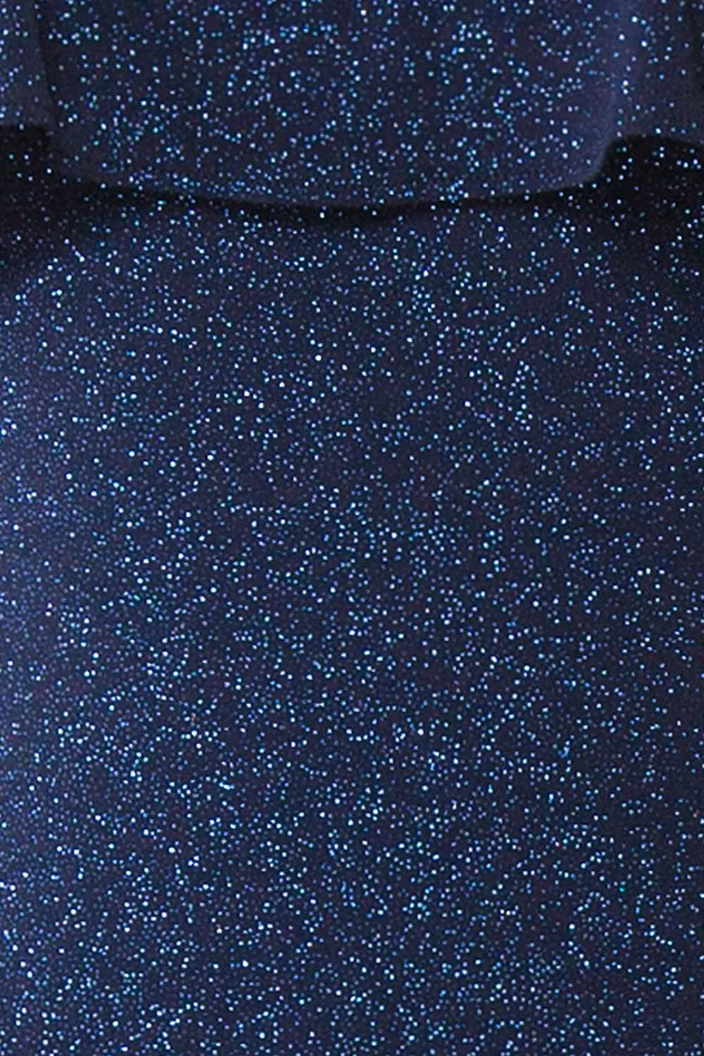 Emily Navy | Glittery Mermaid Maxi Dress