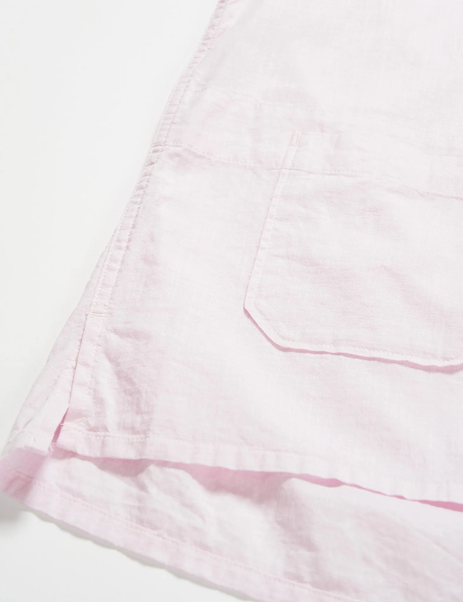 Engineered Garments Camp Shirt - Pink Cotton Handkerchief