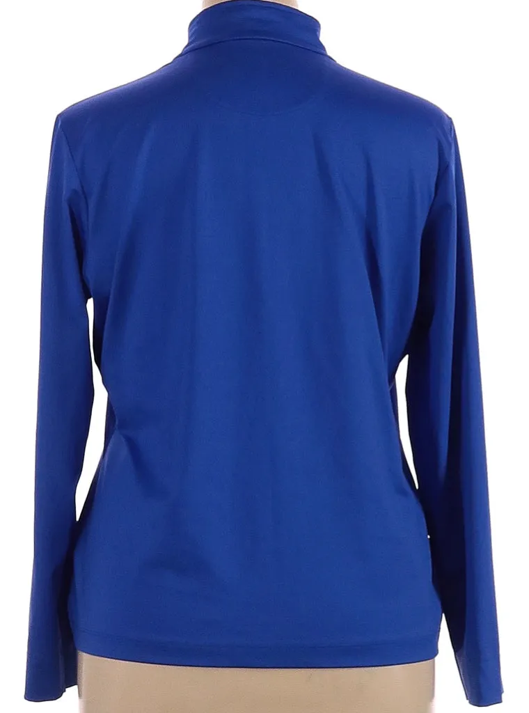 EP Pro Blue 1/4 Zip Pullover w/ Logo Size XL MSP$78