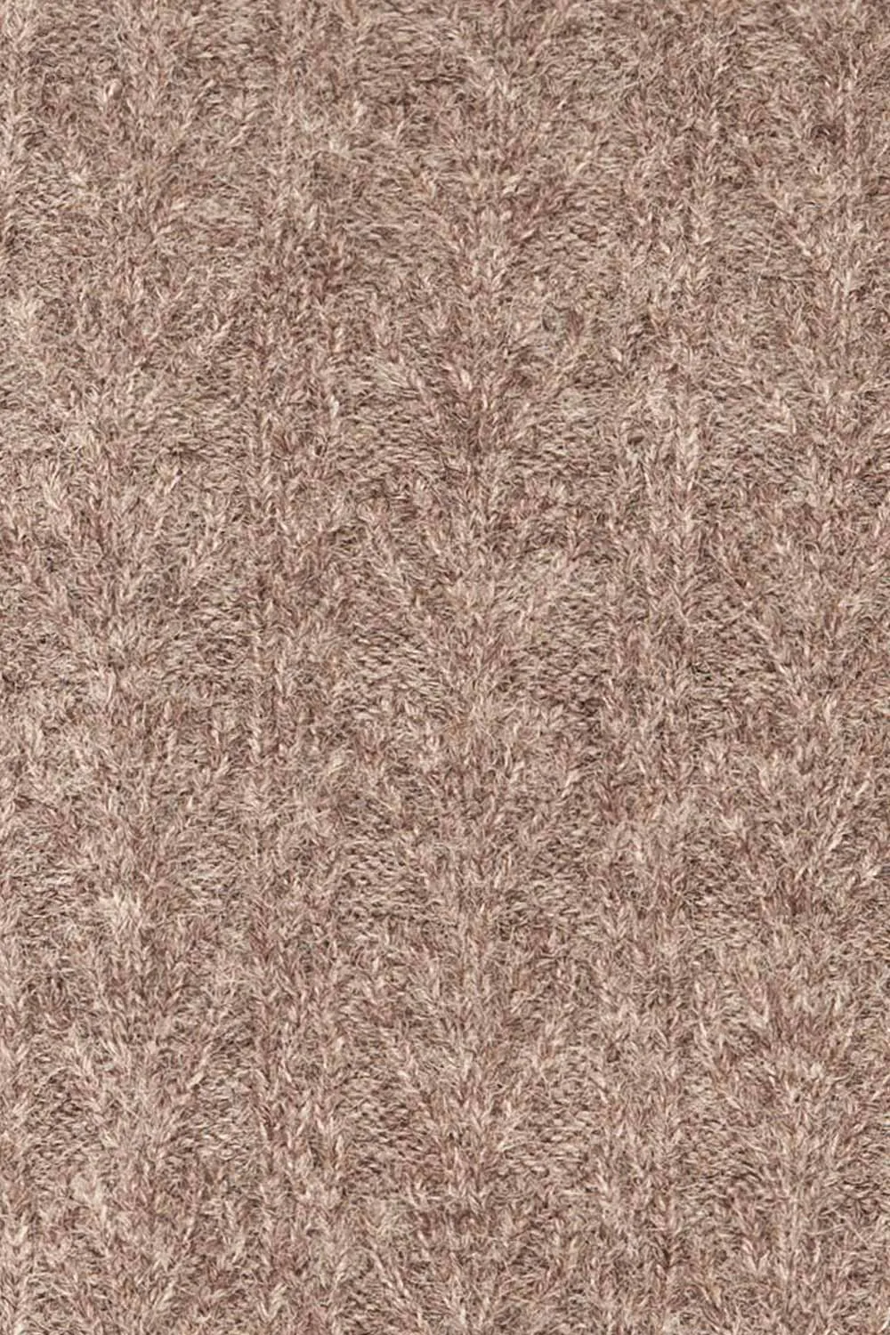 Epirus Taupe | Sleeveless Twisted Knit Vest