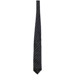 Ermenegildo Zegna Striped Necktie in Multicolor Silk
