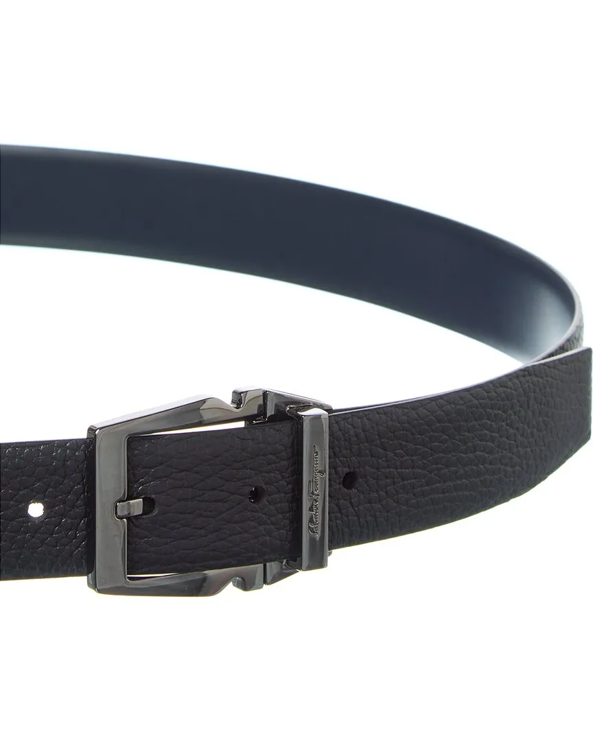 Ferragamo Reversible & Adjustable Leather Belt