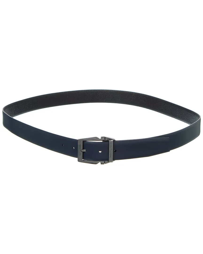 Ferragamo Reversible & Adjustable Leather Belt