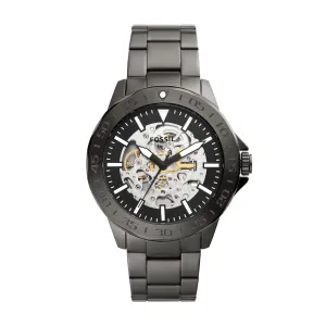 Fossil Men's Bannon Automatic, Smoke-Tone Stainless Steel Watch