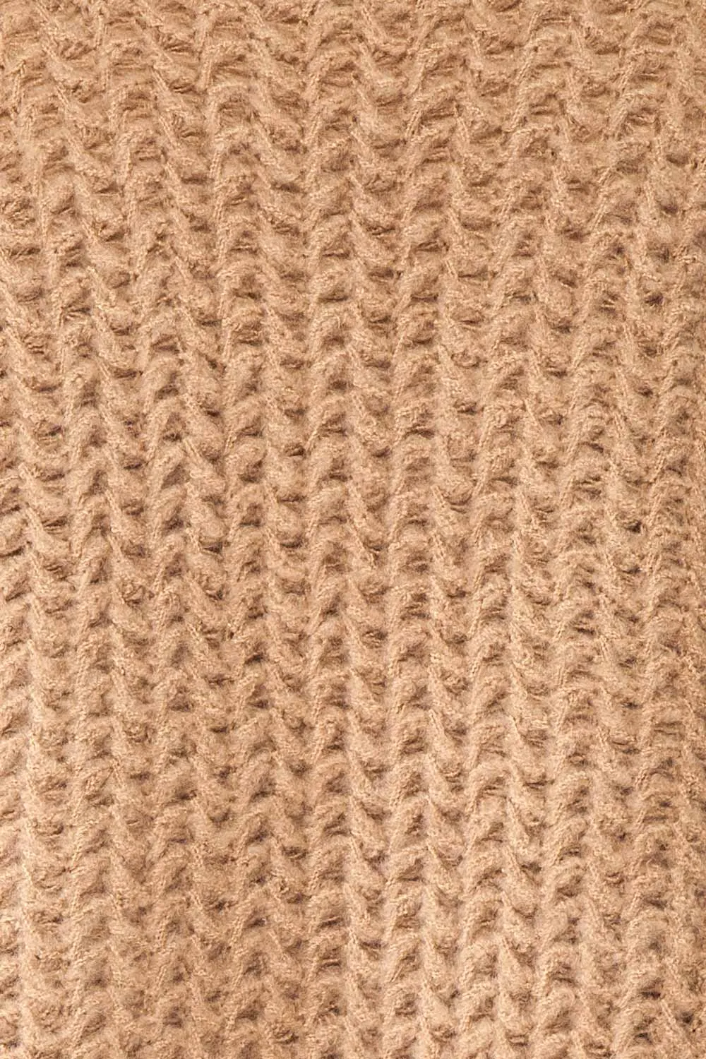 Francoise Taupe | Knit Open-Front Cardigan