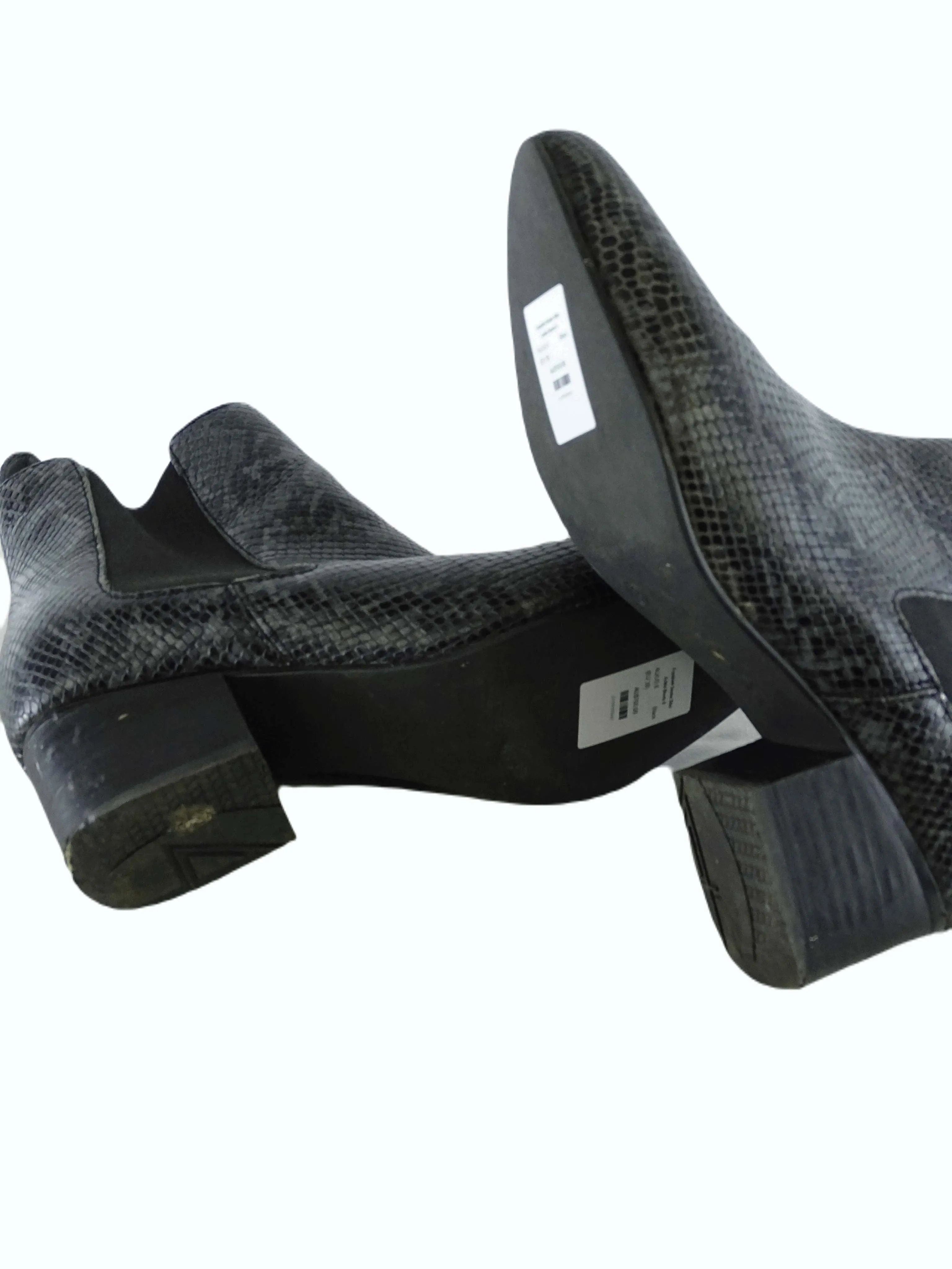 Frankie4 Snake Skin Ankle Boots 8