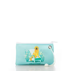 Garden Golden Sea Bags Wristlet Life is Good