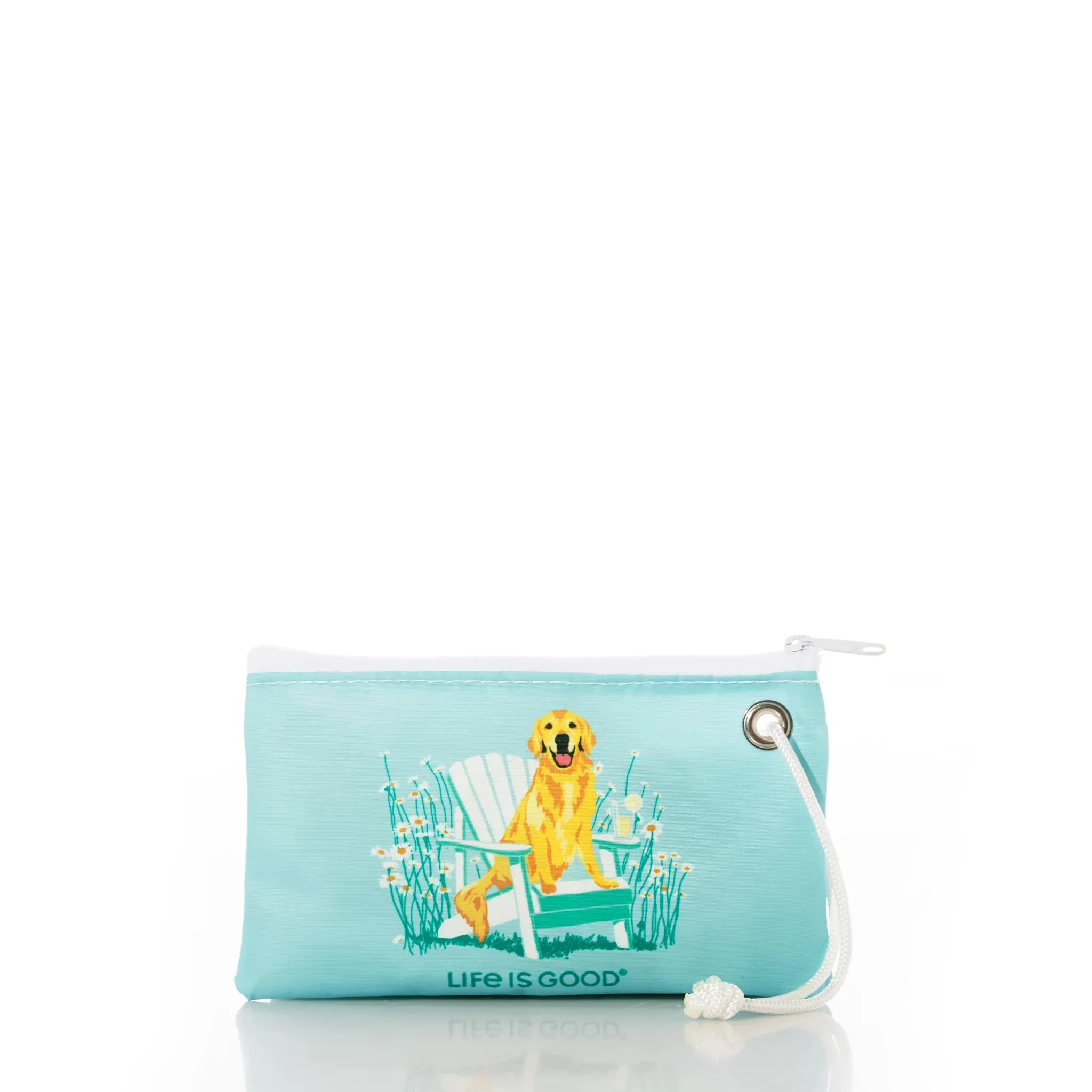 Garden Golden Sea Bags Wristlet Life is Good