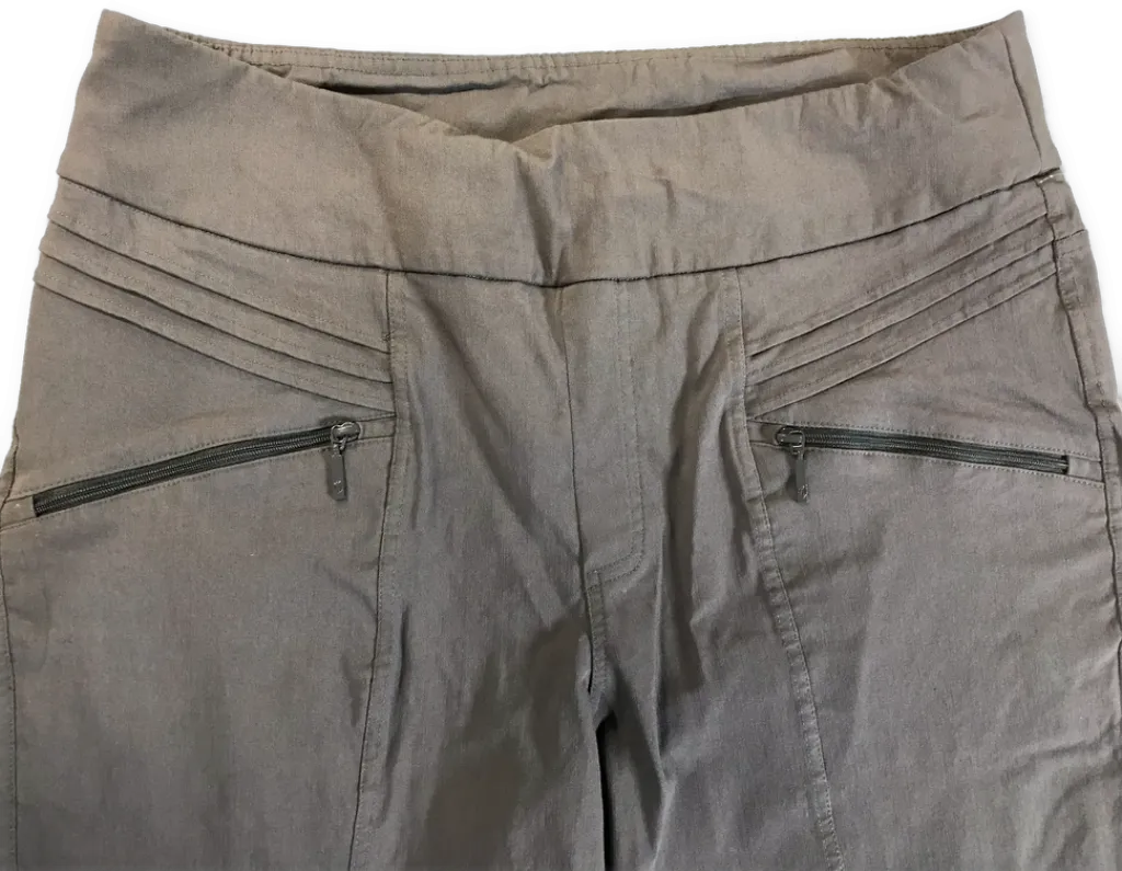 GGblue Gray Fab Fit Pull-On Ankle Golf Pant Size 12