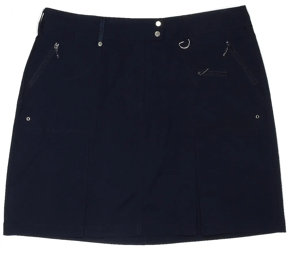 GGBlue Midnight Navy Boca Skort Size 10 MSP$92