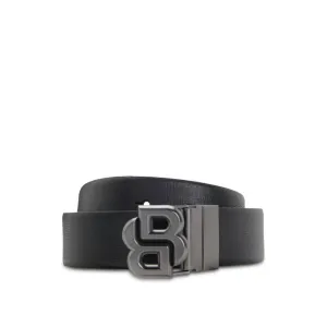 Gift-boxed reversible belt with Double B monogram buckle
