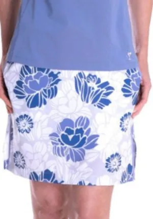 Golftini Blue White and Gray Motivator Skort Size 0 MSP$105