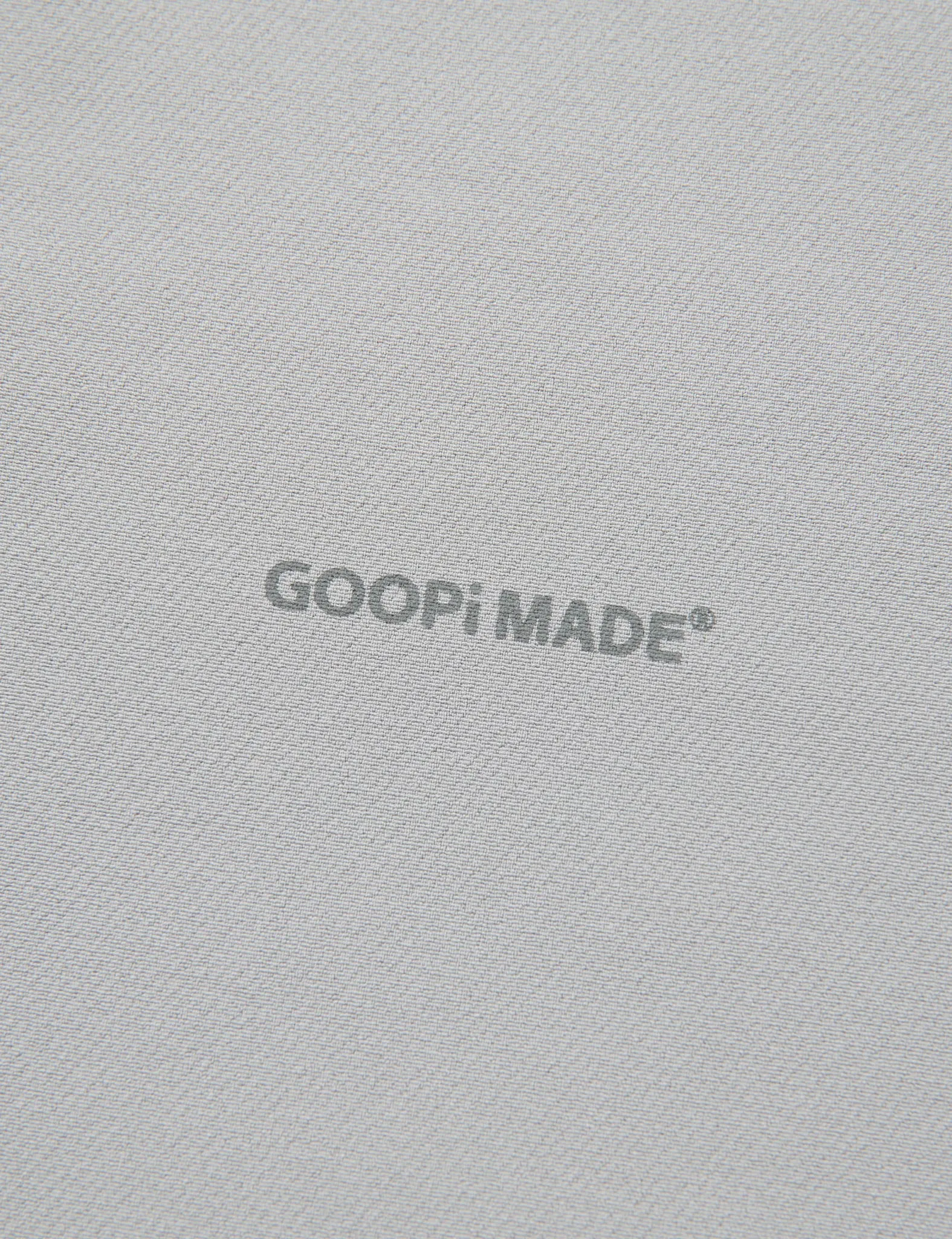 GOOPiMADE GNV-19 SOFTBOX Phase Diagram Polo - Light Grey