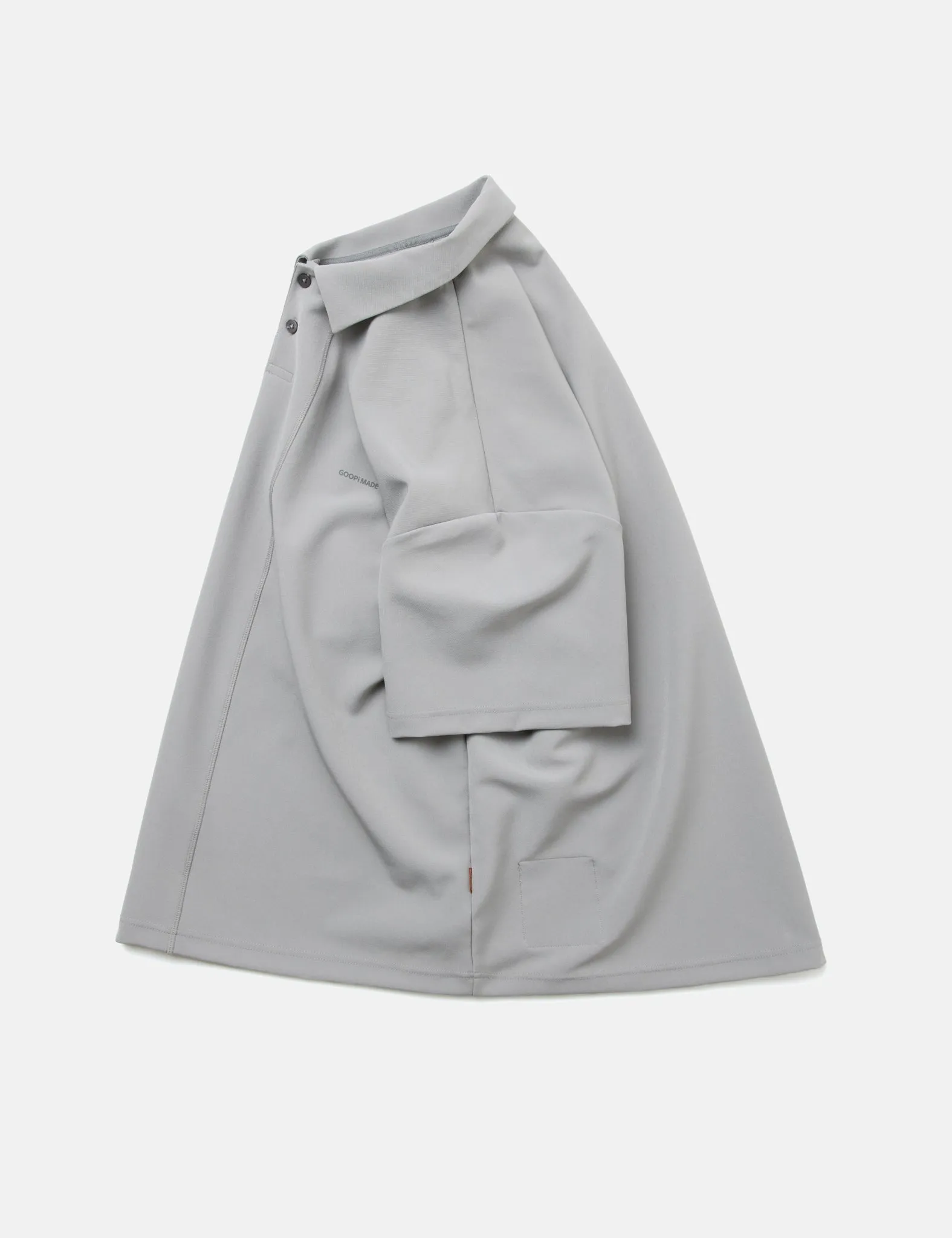 GOOPiMADE GNV-19 SOFTBOX Phase Diagram Polo - Light Grey