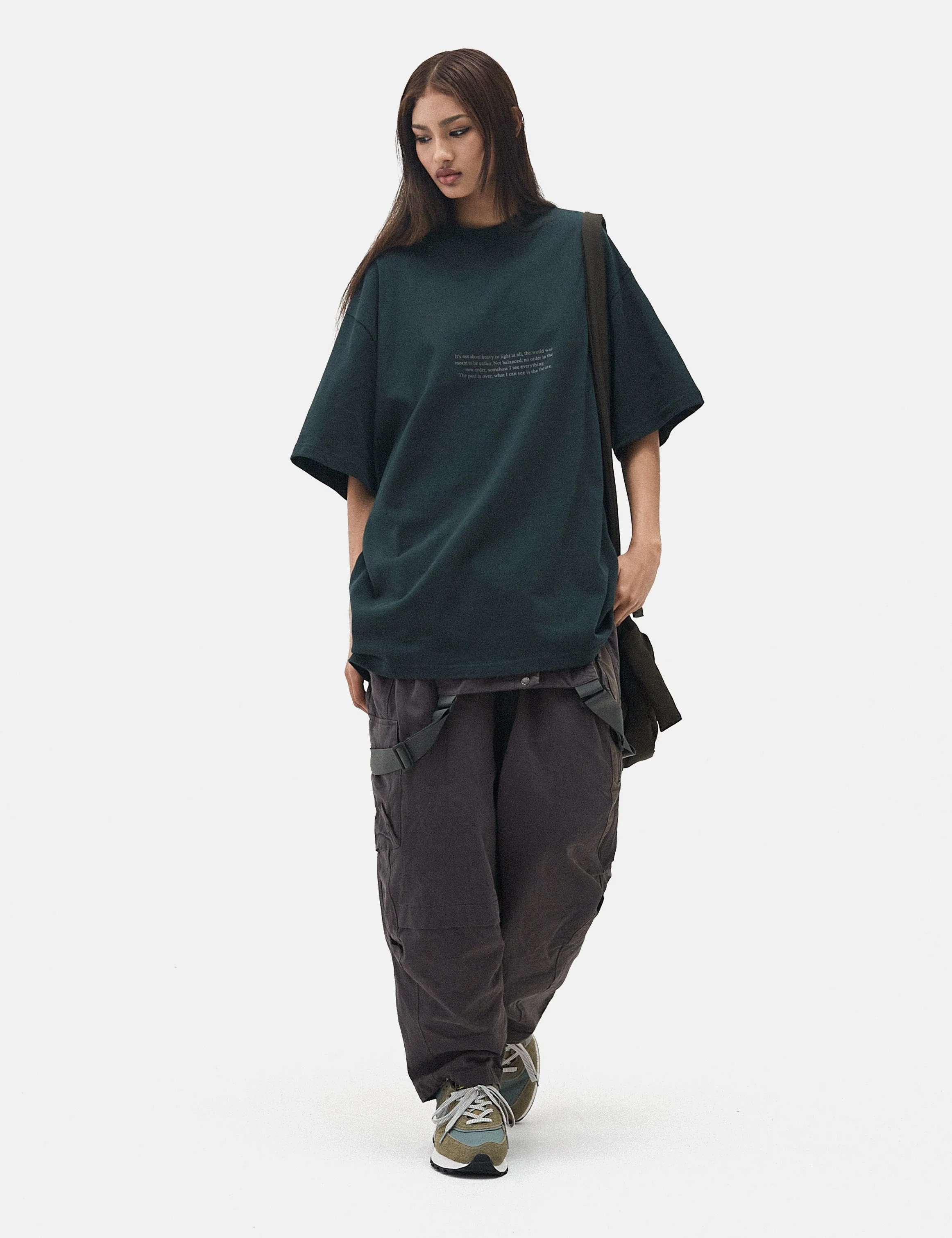 GOOPiMADE "K501-RT" New Order Graphic T-Shirt - Dark Green