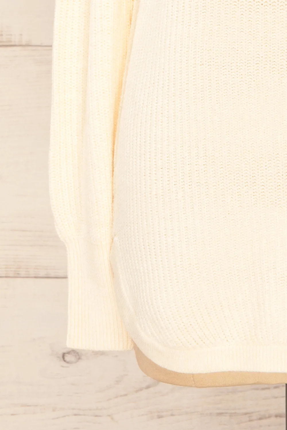 Granby Ivory | Knit Turtleneck Sweater