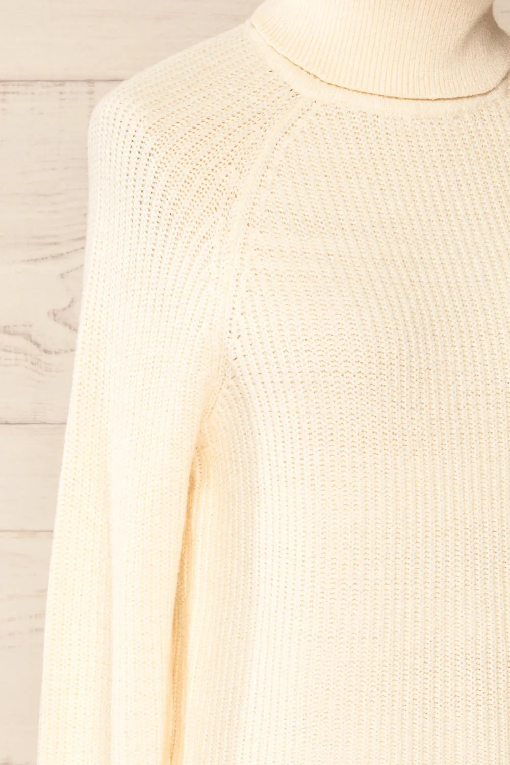 Granby Ivory | Knit Turtleneck Sweater
