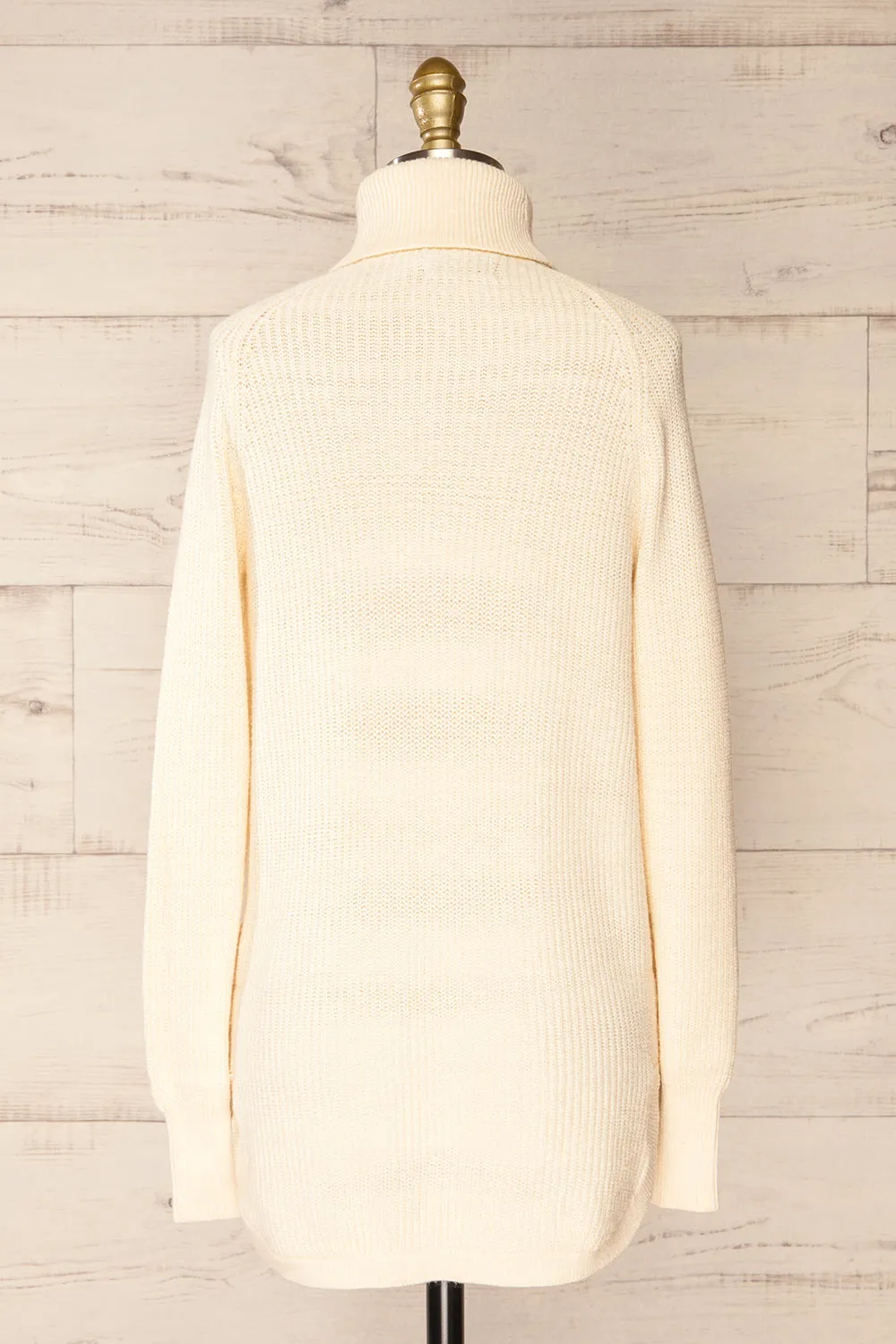 Granby Ivory | Knit Turtleneck Sweater