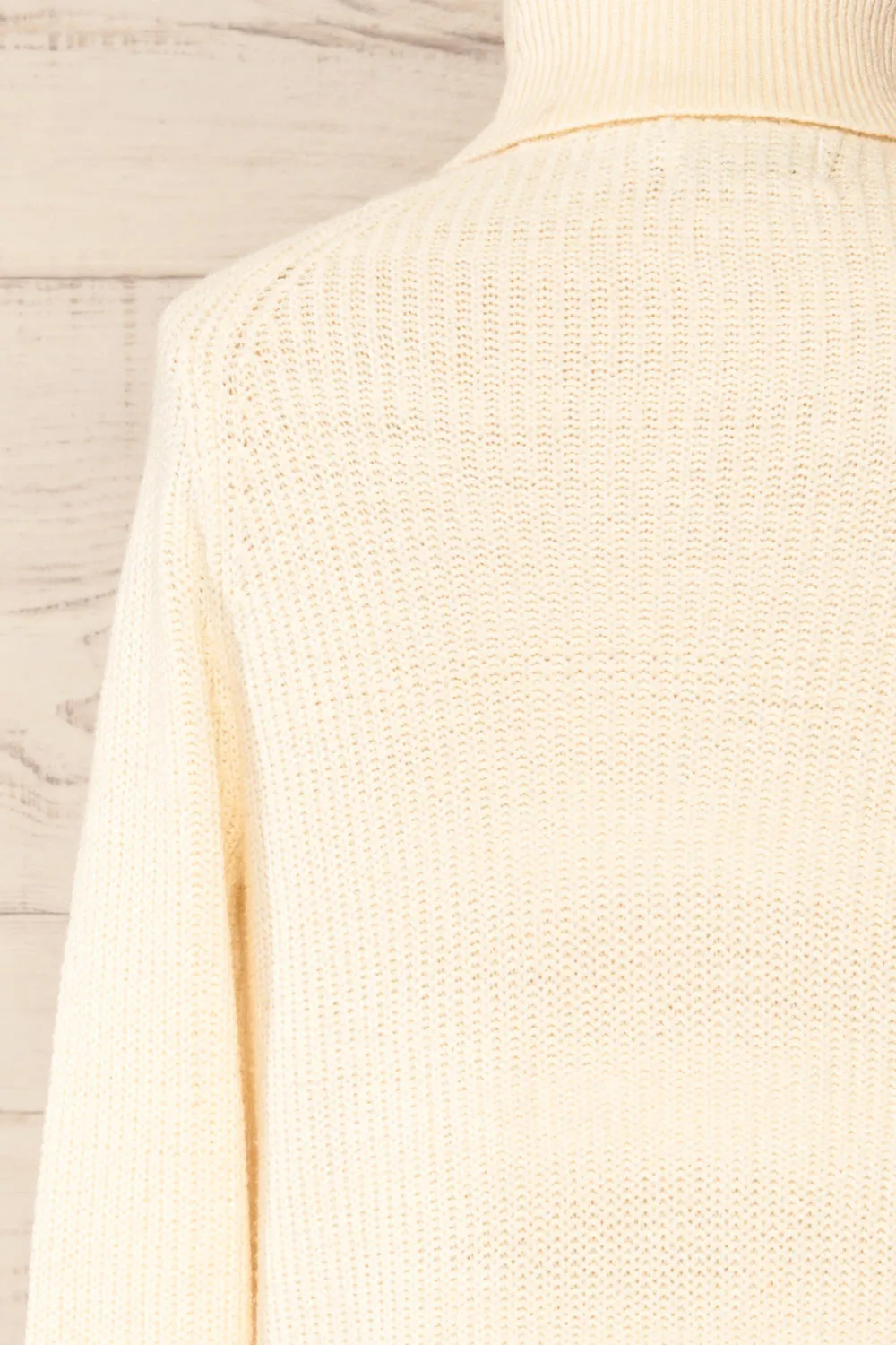Granby Ivory | Knit Turtleneck Sweater