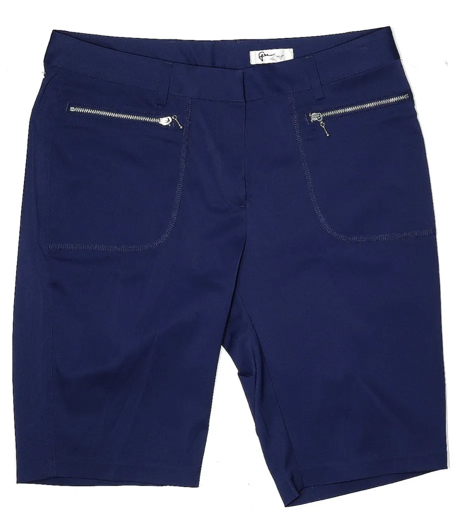 Greg Norman Navy Golf Shorts Size 8