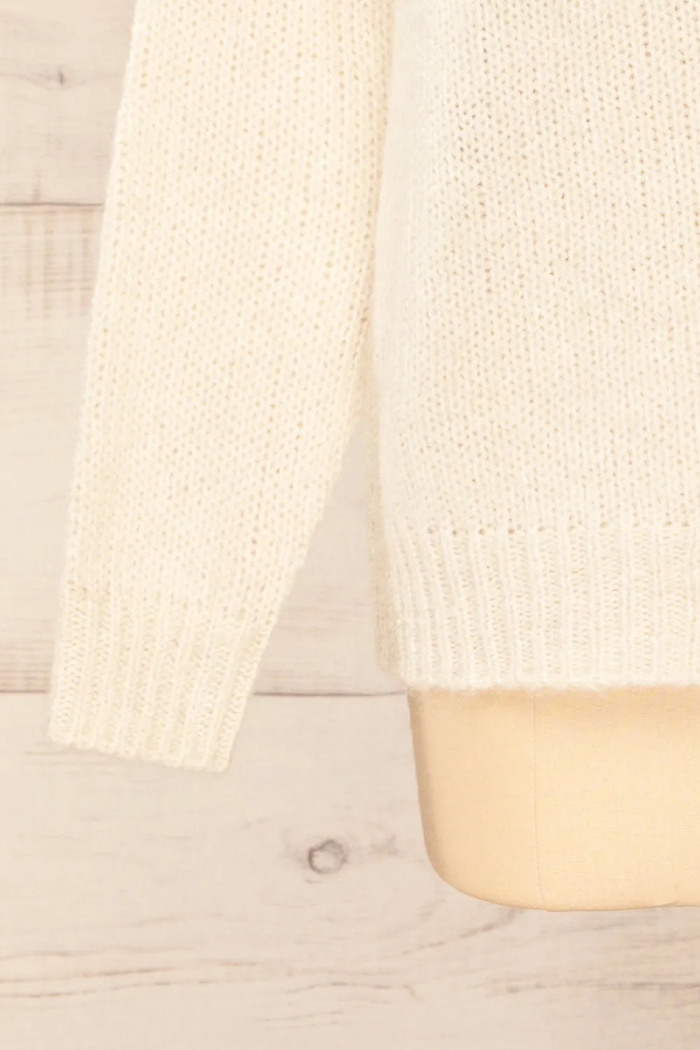 Hatmehyt | Jacquard Patterned Knit Sweater