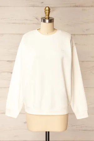 Incheon | Oversized Ivory Crewneck