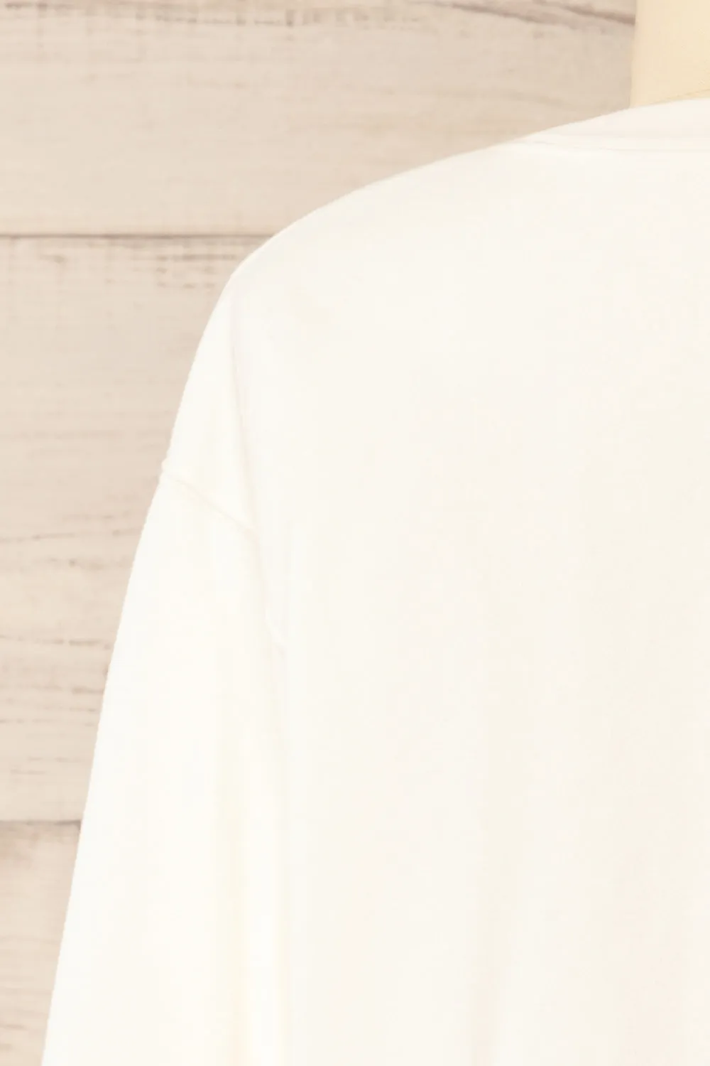 Incheon | Oversized Ivory Crewneck