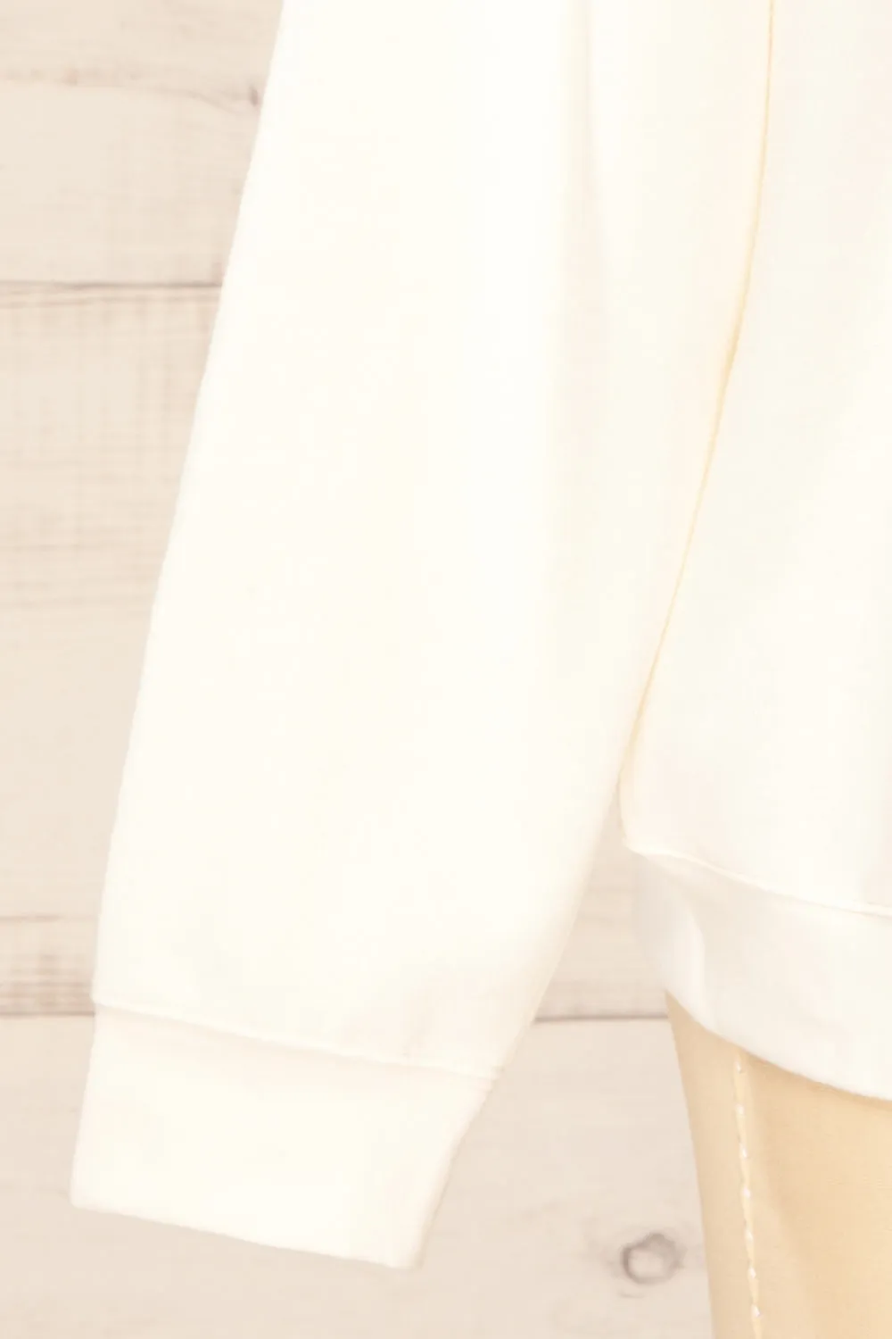 Incheon | Oversized Ivory Crewneck