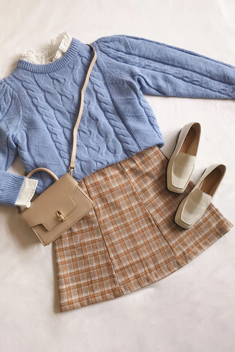 Invera Blue | Cable Knit Sweater