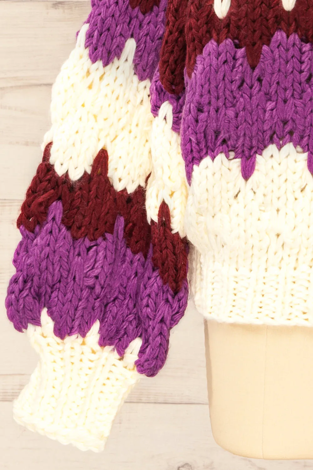 Irvine | Multicolour Chunky Knit Sweater
