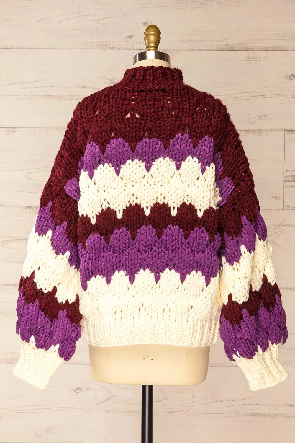 Irvine | Multicolour Chunky Knit Sweater