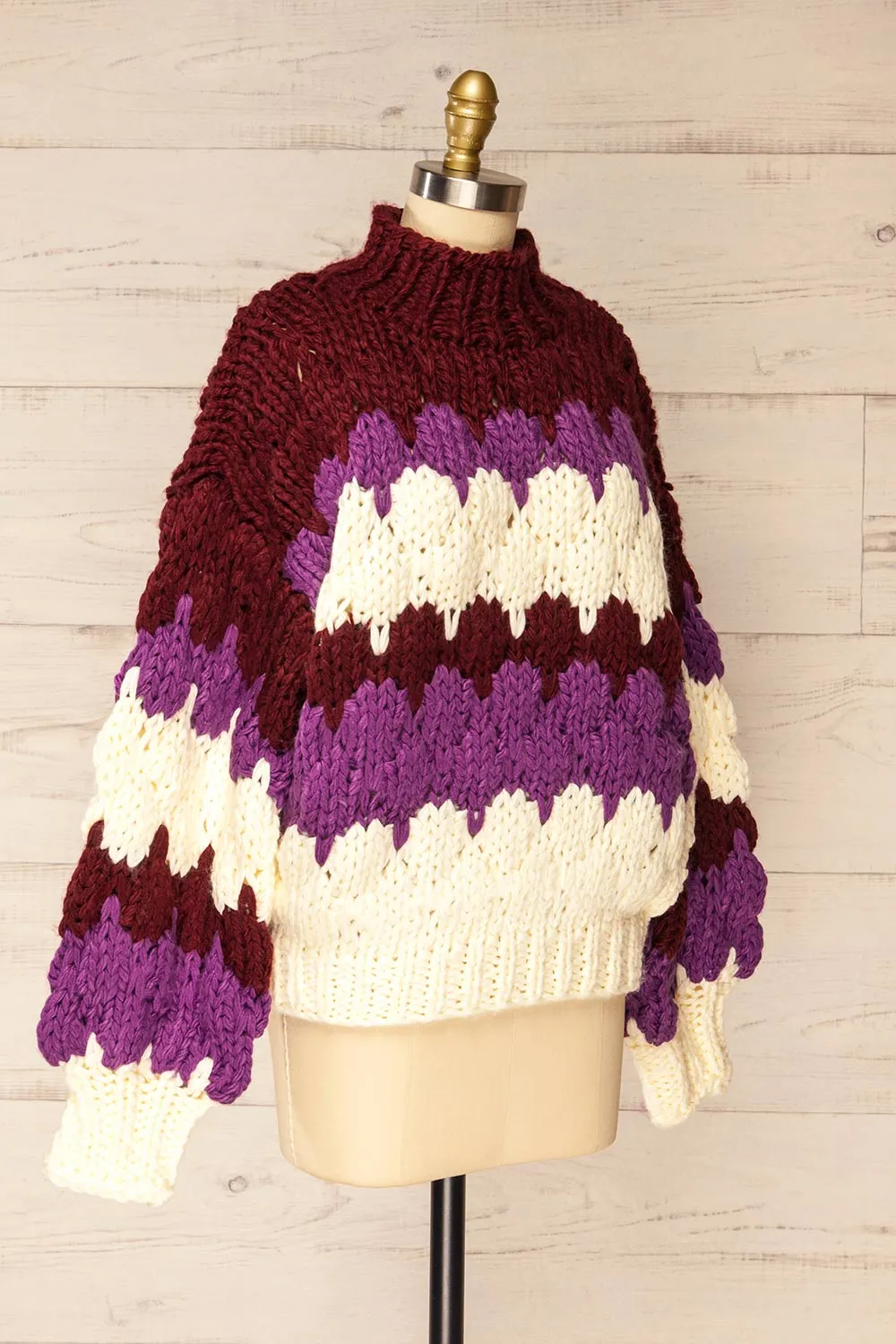 Irvine | Multicolour Chunky Knit Sweater