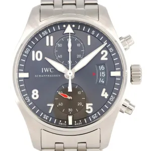 Iwc Stainless Steel Wristwatch (Pre-Owned)