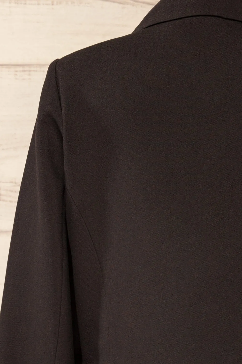 Izildur | Black Blazer Dress