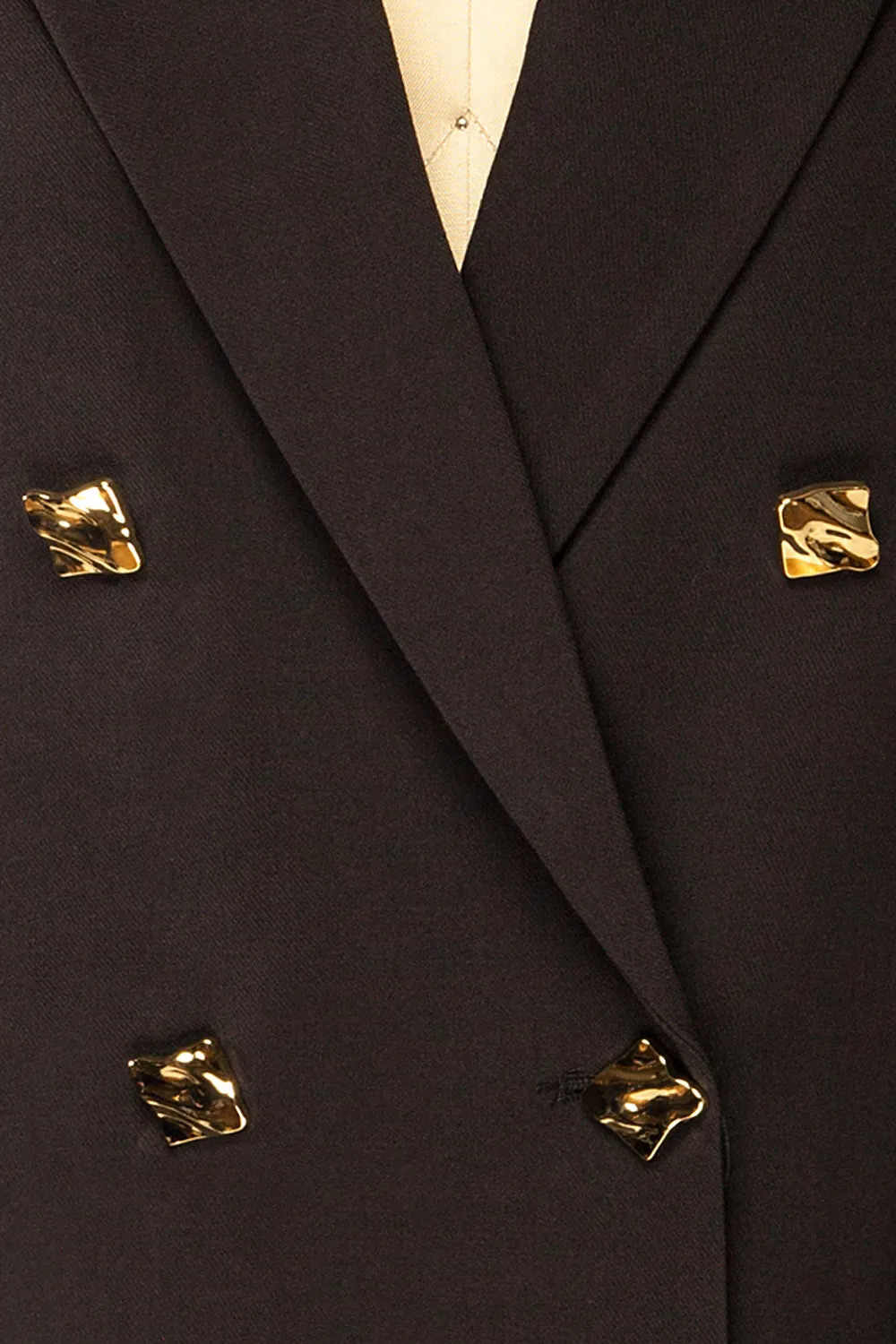 Izildur | Black Blazer Dress