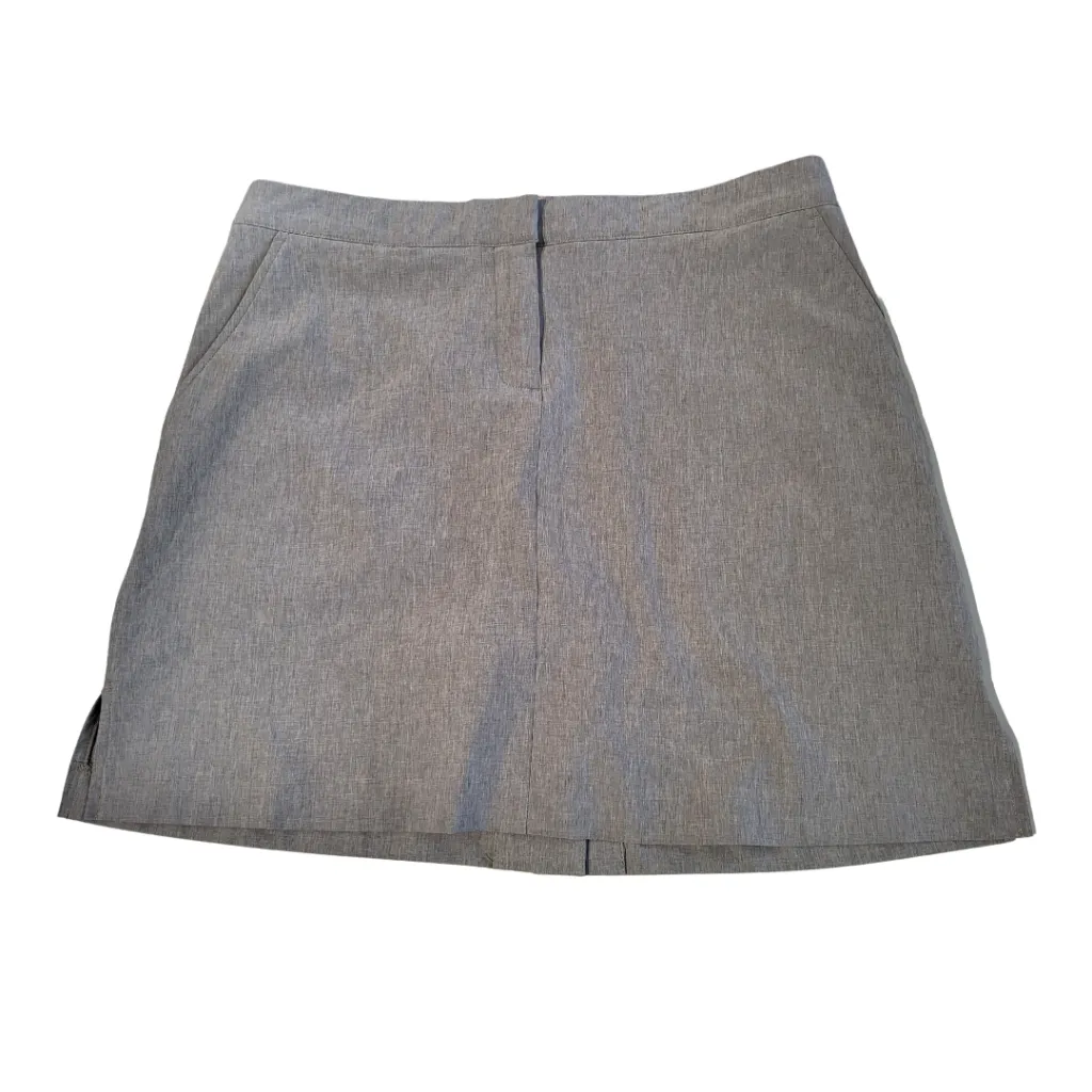Izod Golf Solid Skort with Anti-Slip Waistband Size 6 MSP$64