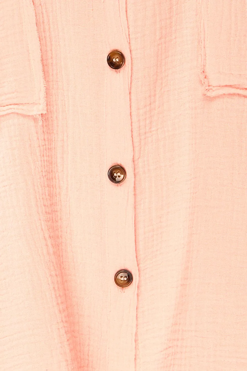 Jaipur Pink | Oversized Shirt w/ Knit Sleeves