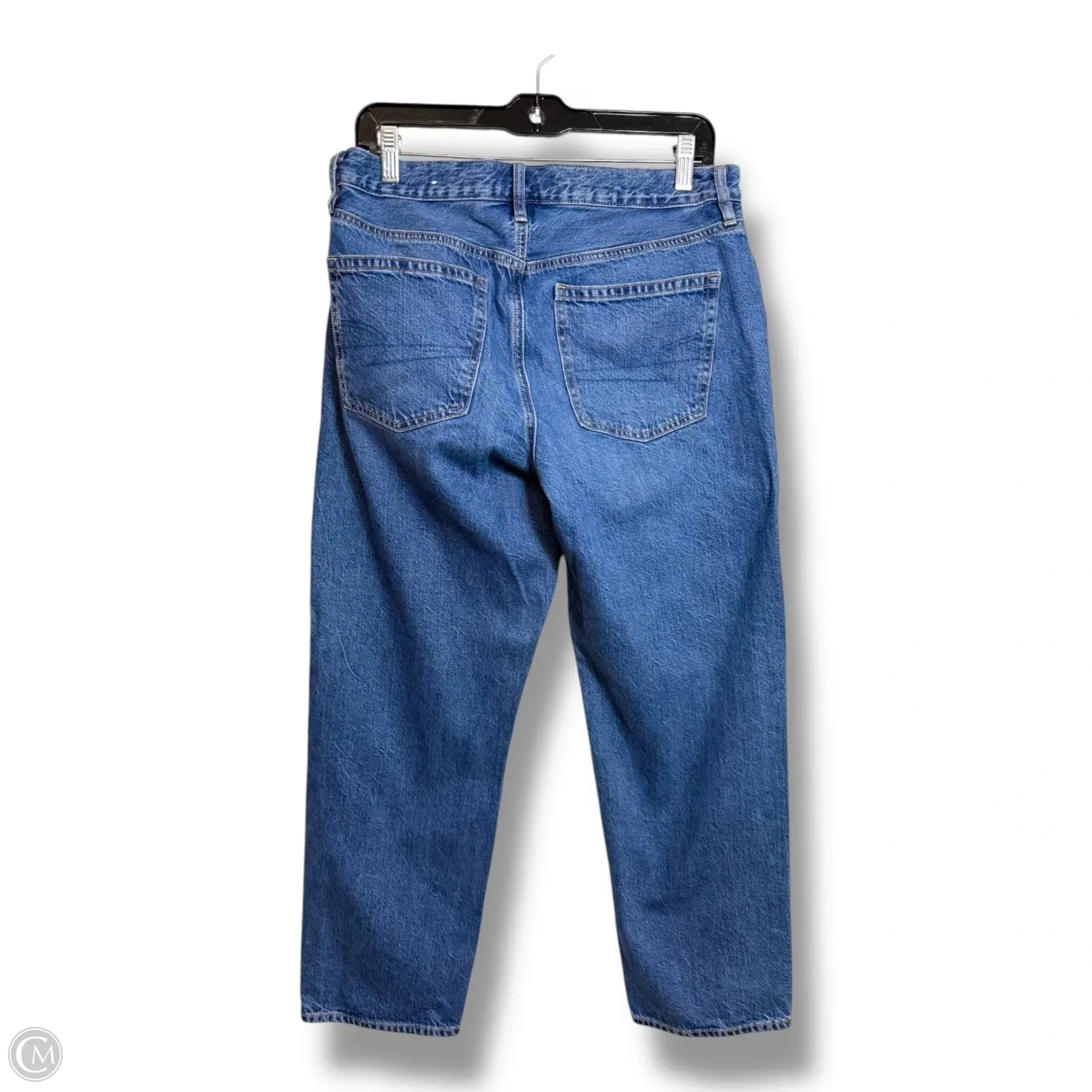 Jeans 90s Straight By American Eagle In Blue Denim, Size: 10