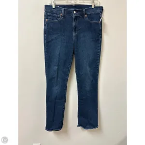 Jeans Boot Cut By Gap In Blue Denim, Size: 12
