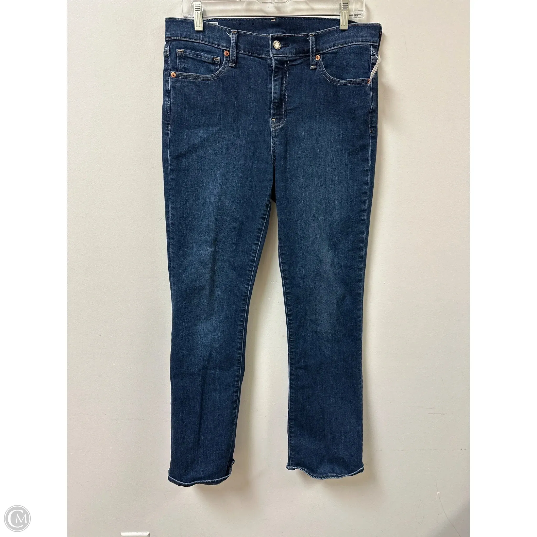 Jeans Boot Cut By Gap In Blue Denim, Size: 12