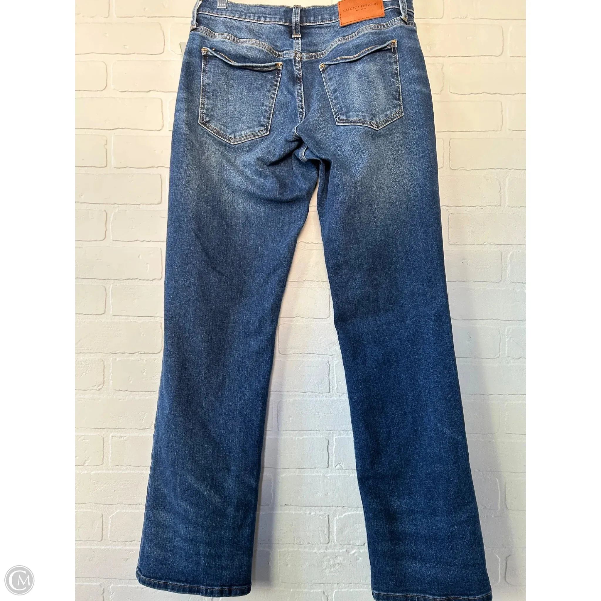 Jeans Boot Cut By Lucky Brand In Blue Denim, Size: 6