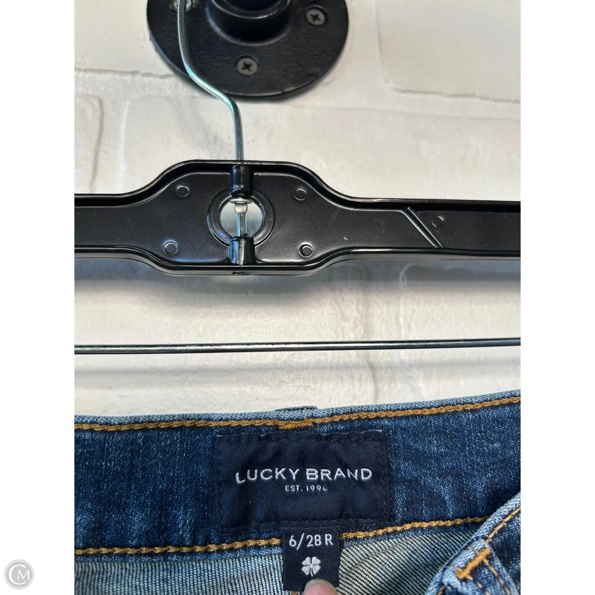 Jeans Boot Cut By Lucky Brand In Blue Denim, Size: 6