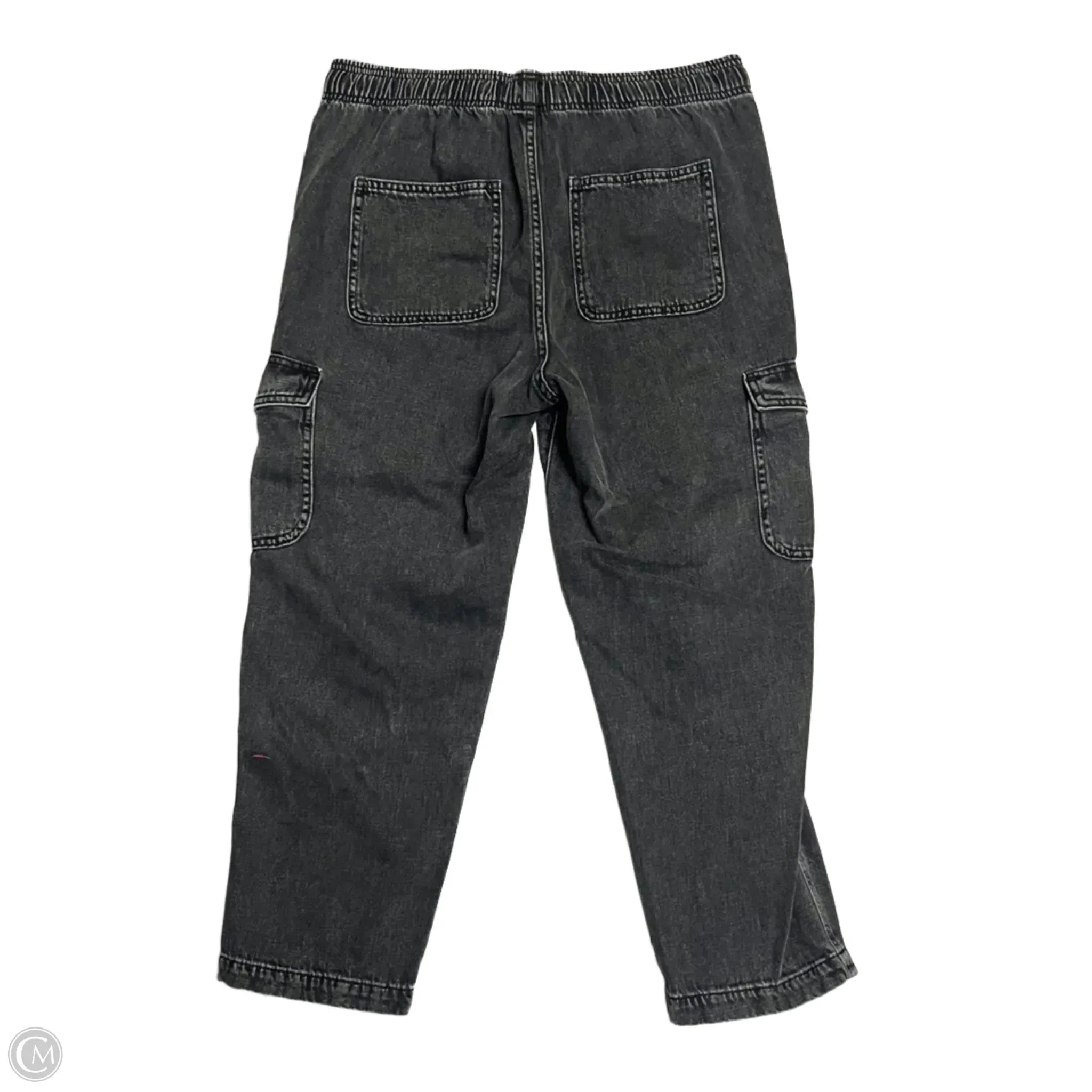 Jeans Boyfriend By Gap In Black, Size: 8