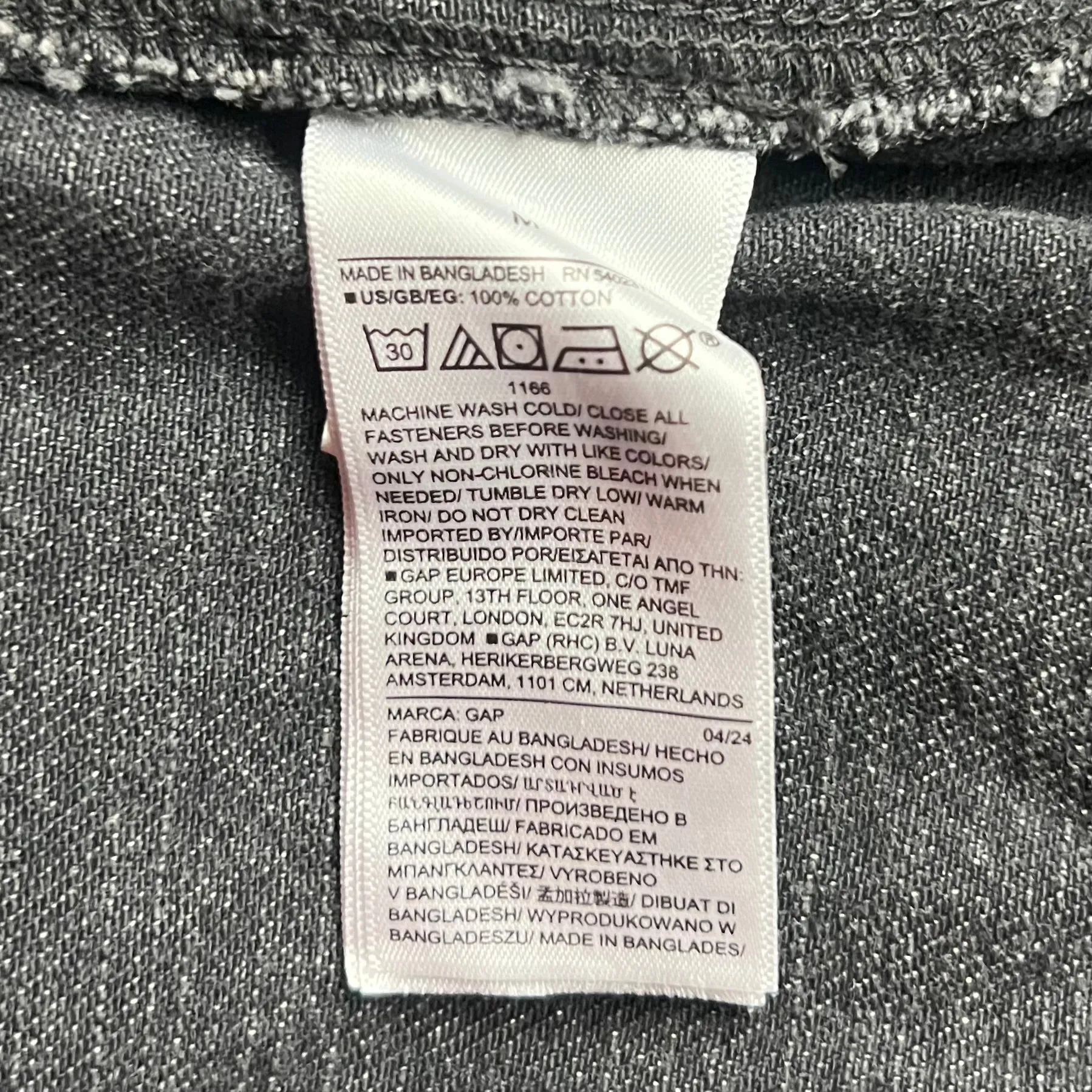 Jeans Boyfriend By Gap In Black, Size: 8