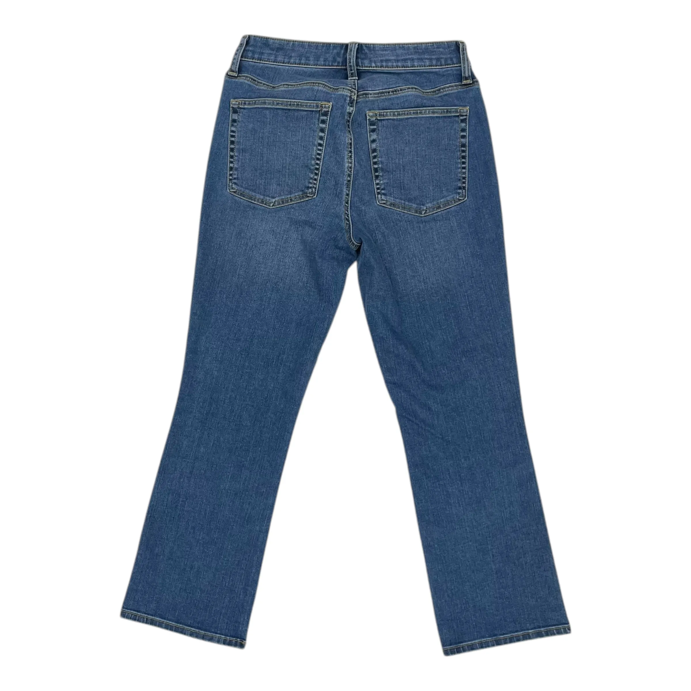 Jeans Cropped By Talbots In Blue Denim, Size:2